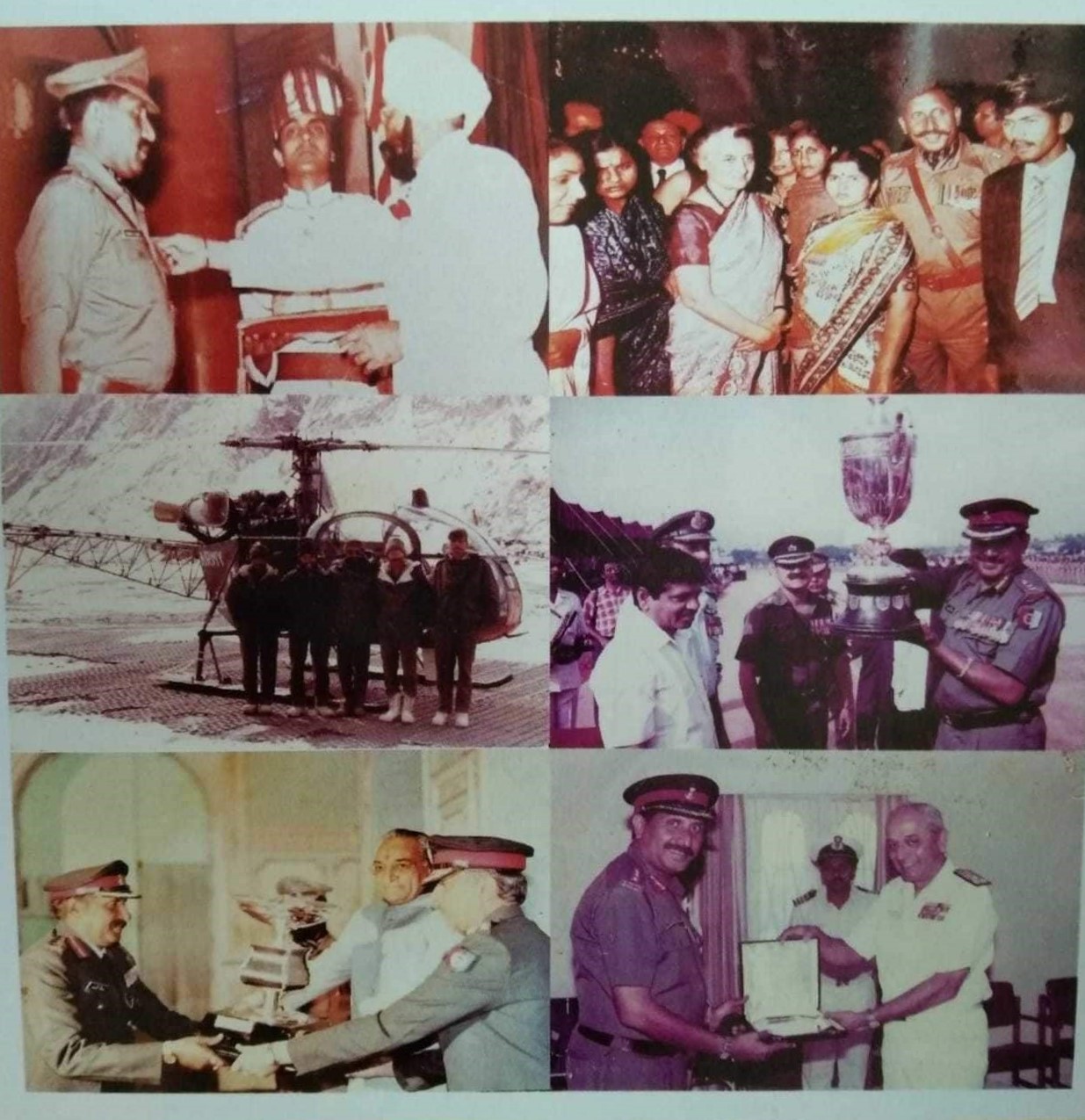 Awards of Col. Bharat Singh